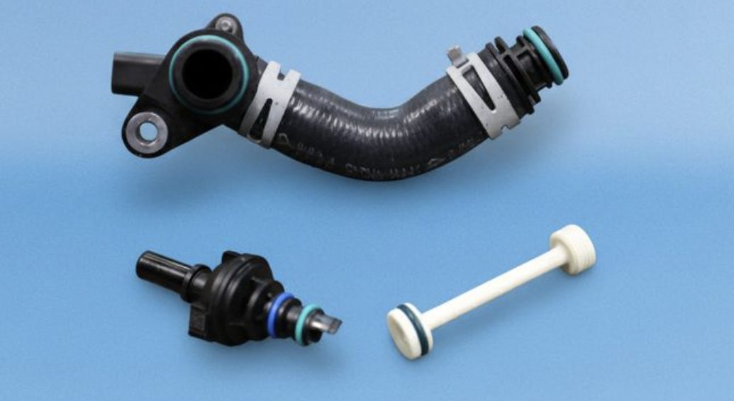 Tecnoflon FKM 氟橡胶 O 型圈与冷却管路密封件应用，耐油耐高温耐化学介质